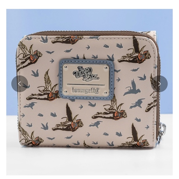 Loungefly The Wizard of Oz Flying Monkeys AOP Mini Backpack & Wallet Set - Picture 8 of 10